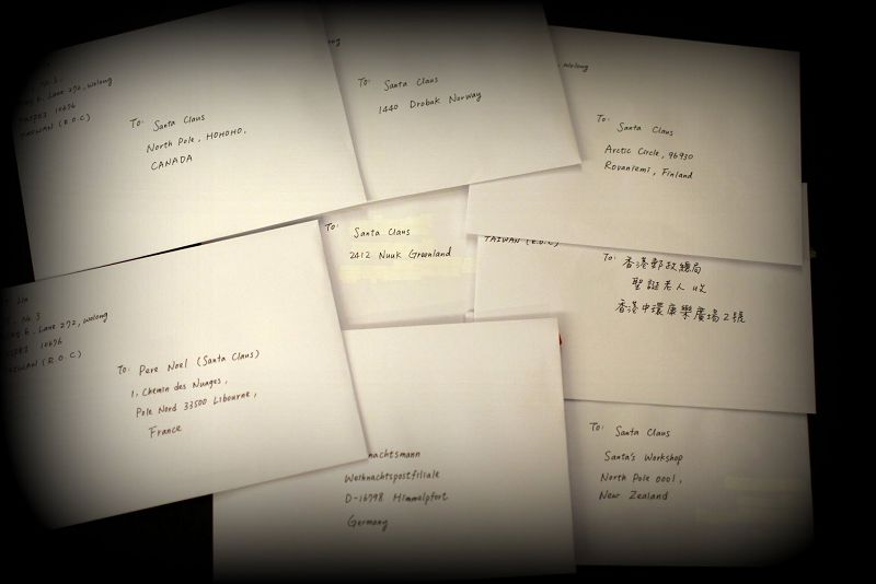 聖誕老人 聖誕老公公 聖誕節 信